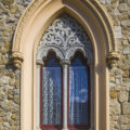 Detail of Sintra window in Monserrate Palace